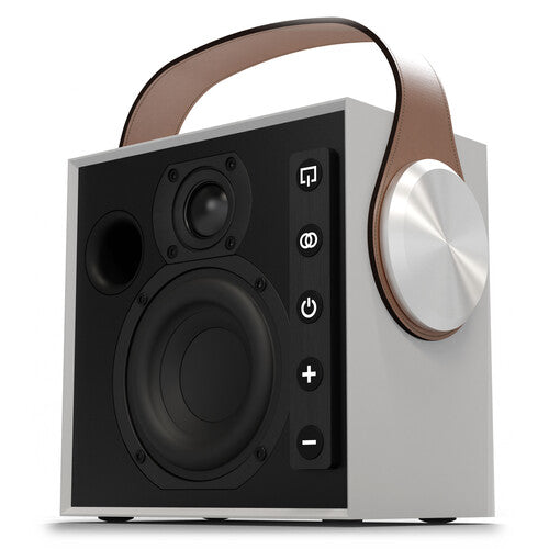 Morel Biggie Altavoz Bluetooth Portable Blanco Minimal 20 Horas Reproducción
