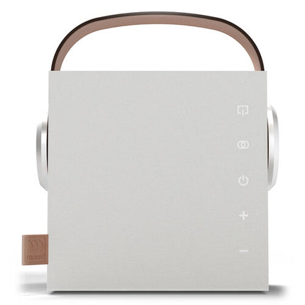 Morel Biggie Altavoz Bluetooth Portable Blanco Minimal 20 Horas Reproducción