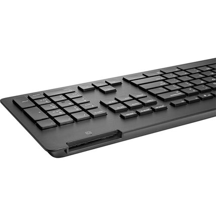 HP Slim v2 Teclado USB con lector de tarjeta inteligente y tecla AI Copilot