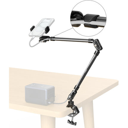 SmallRig Magic Arm de Escritorio con Pinza Cangrejo y Soporte para Smartphone Ajustable 22.4 Pulgadas Carga 1 Kg