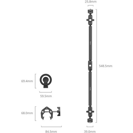 SmallRig Magic Arm para Escritorio con Clamp 22.4" y Soporte MagSafe Ajustable
