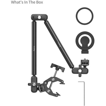 SmallRig Magic Arm para Escritorio con Clamp 22.4" y Soporte MagSafe Ajustable