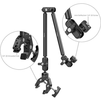 SmallRig Magic Arm para Escritorio con Clamp 22.4" y Soporte MagSafe Ajustable