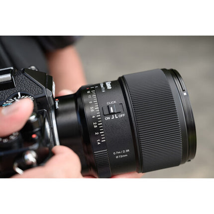 Kase 85mm f/1.4 AF Objetivo para Nikon Z Apertura Rápida 85mm Distancia Mínima 27.6'