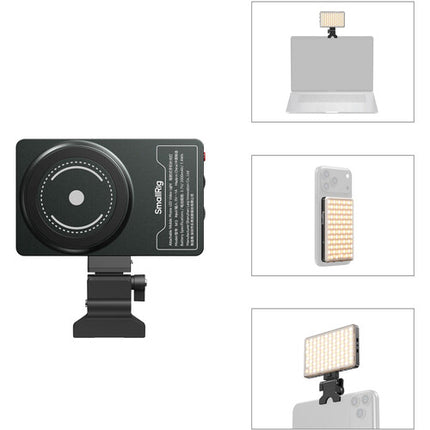 SmallRig M3 Luz LED Bicolor para Video con Batería y Montura Magnética
