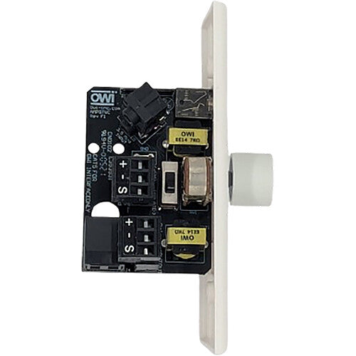 OWI Inc AMPSTVCW Control de Volumen Estéreo Doble Blanco 11 Posiciones