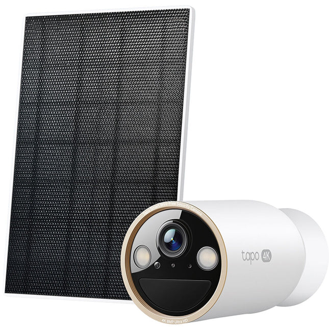 TP-Link Tapo C460 Cámara de Seguridad Solar UHD 4K 15 fps IP66 IP65