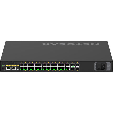 BZBGEAR Netgear AV Line M4250-26G4XF-POE+ Switch Gestionado 24 Puertos PoE+ 480W Rack Mount