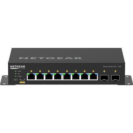 BZBGEAR Netgear AV Line M4250-8G2XF-PoE+ Switch Gestionado 8 Puertos Gigabit 220W PoE+