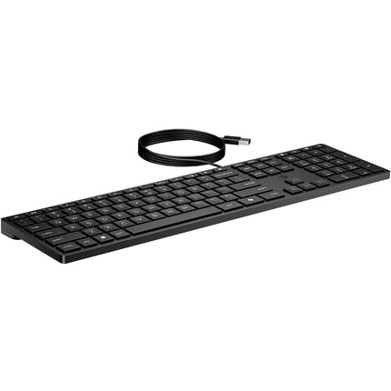 HP 320K Teclado de escritorio USB-A teclas silenciosas y tecla AI