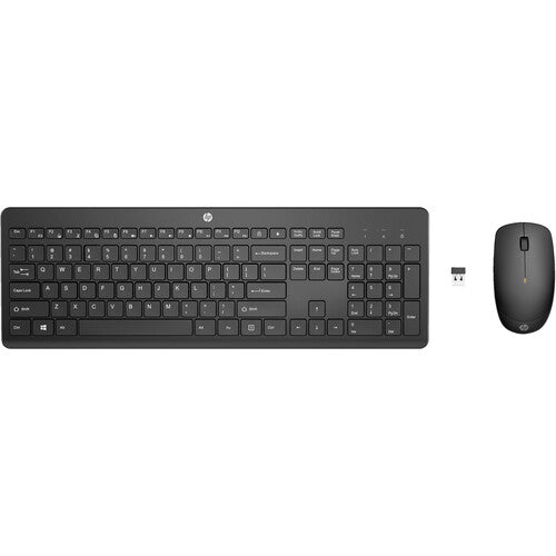 HP 235 Teclado y Ratón Inalámbricos 2.4 GHz 1600 dpi Batería Larga Duración