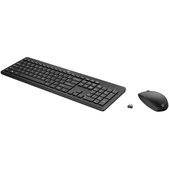 HP 235 Teclado y Ratón Inalámbricos 2.4 GHz 1600 dpi Batería Larga Duración