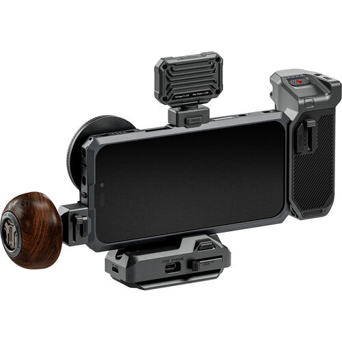 Tilta Khronos iPhone 17 Pro Max Kit de Filmación con Filtro 58mm y Mini LED