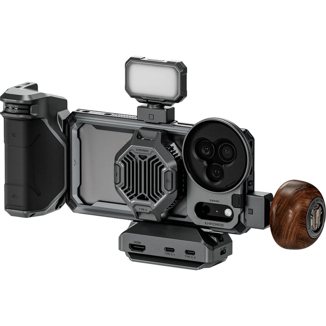 Tilta Khronos iPhone 17 Pro Max Kit de Filmación con Filtro 58mm y Mini LED