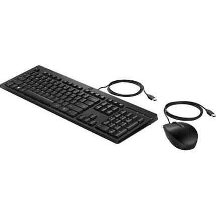 HP 225 G2 Combo teclado y ratón USB 1200 dpi botón Windows Copilot