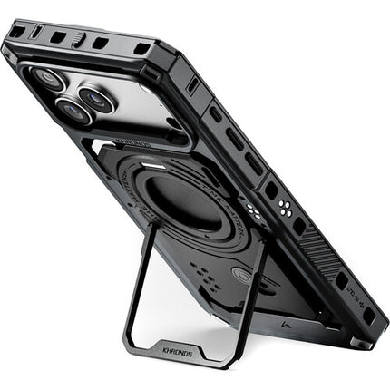 Tilta Khronos Funda de Cine para iPhone 17 Pro Max con Soporte Magnético y Cortador Integrado Negro