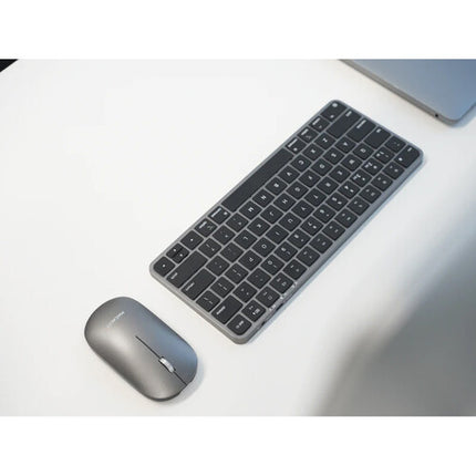 Macally Dual Mode Teclado y Ratón Inalámbricos Bluetooth 5.4 Batería 400mAh