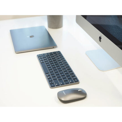 Macally Dual Mode Teclado y Ratón Inalámbricos Bluetooth 5.4 Batería 400mAh