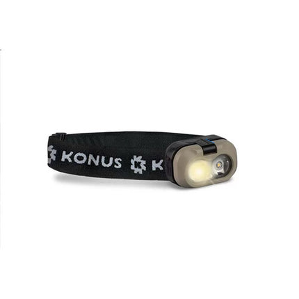Linterna frontal recargable KonusFlash-8 450 lúmenes 5 modos luz USB-C