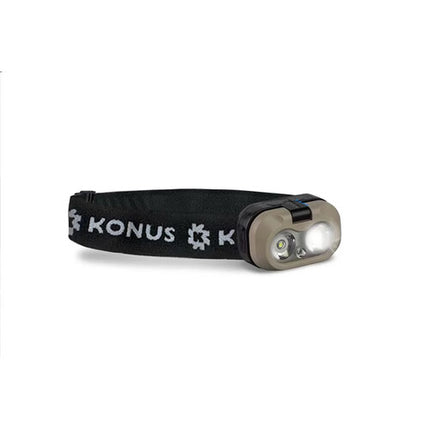 Linterna frontal recargable KonusFlash-8 450 lúmenes 5 modos luz USB-C