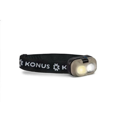 Linterna frontal recargable KonusFlash-8 450 lúmenes 5 modos luz USB-C