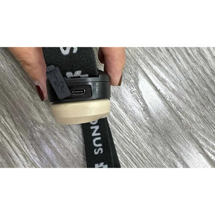 Linterna frontal recargable KonusFlash-8 450 lúmenes 5 modos luz USB-C