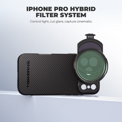 Freewell Pro Filmmaker Funda para iPhone 17 Pro Max con Ranura 17mm y MagSafe