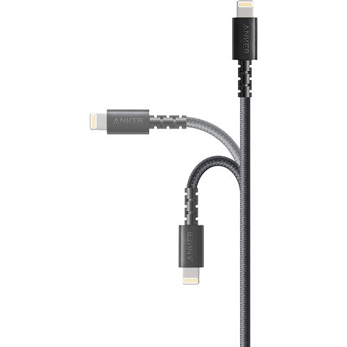 Anker PowerLine Select+ Cable USB-A a Lightning 1.8m Resistente 15000 Flexiones Negro