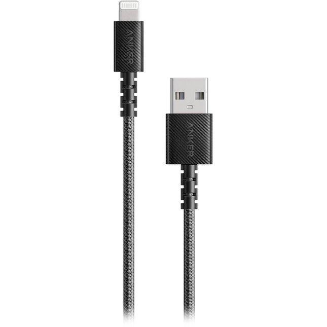 Anker PowerLine Select+ Cable USB-A a Lightning 1.8m Resistente 15000 Flexiones Negro