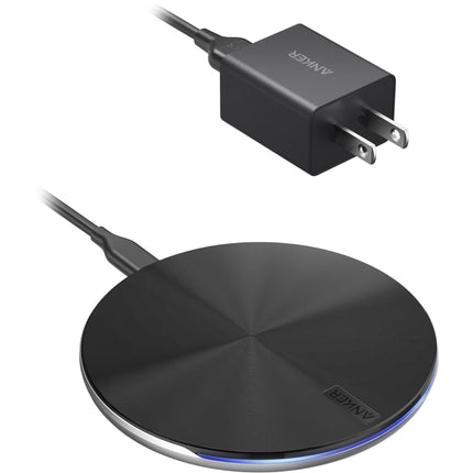 Anker Power Wave Base de Carga Inalámbrica 5W con Adaptador USB-C