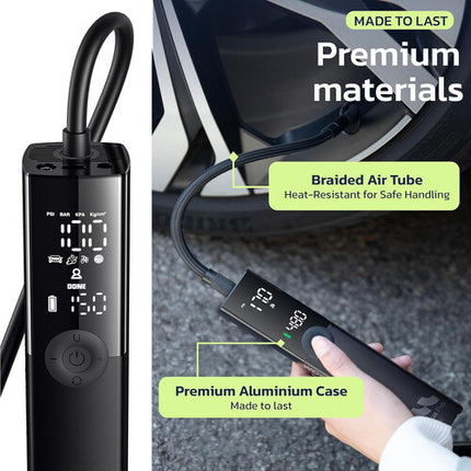 Woowind Ventus Pro Inflador de Neumáticos Recargable 4800mAh 150 PSI