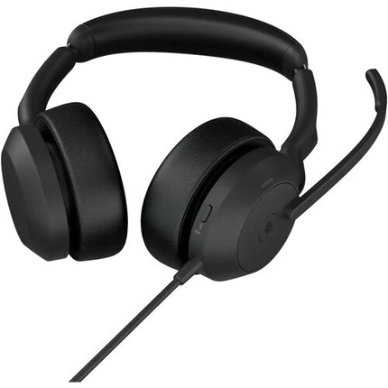 Jabra Evolve2 50 Auriculares Estéreo Cable USB-C/A con Cancelación de Ruido y Estuche