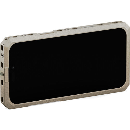 Tilta Khronos Funda para Filmación iPhone 17 Pro Max con Soporte Magnético y Herramientas Integradas Beige