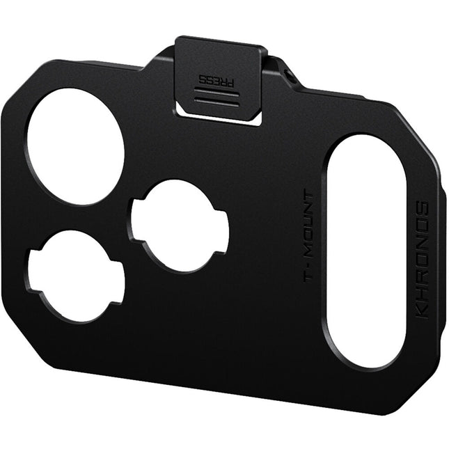 Adaptador de montura Tilta Khronos T-Series para iPhone 17 Pro Max negro