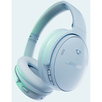 Bose QuietComfort Auriculares Inalámbricos Over-Ear Cancelación Activa Ruido 24 Horas Ice Blue con Estuche y Cables