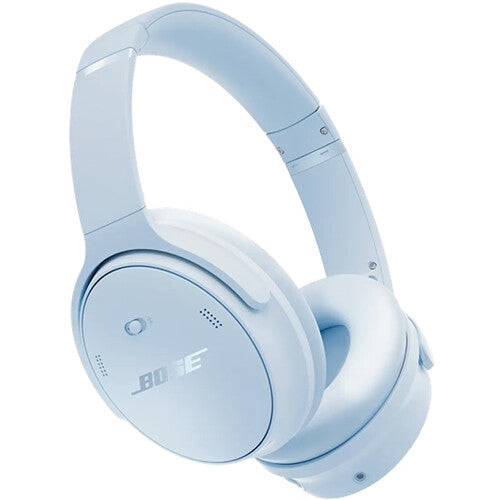 Bose QuietComfort Auriculares Inalámbricos Over-Ear Cancelación Activa Ruido 24 Horas Ice Blue con Estuche y Cables