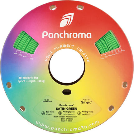 Polymaker Panchroma Marble Filamento PLA 1kg Verde 1.75mm Satinado