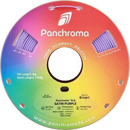 Polymaker Panchroma Marble Filamento PLA 1kg 1.75mm Morado