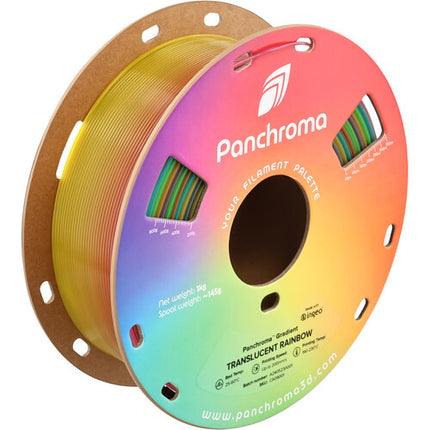 Polymaker Panchroma Filamento PLA translúcido 1kg 1.75mm arcoíris
