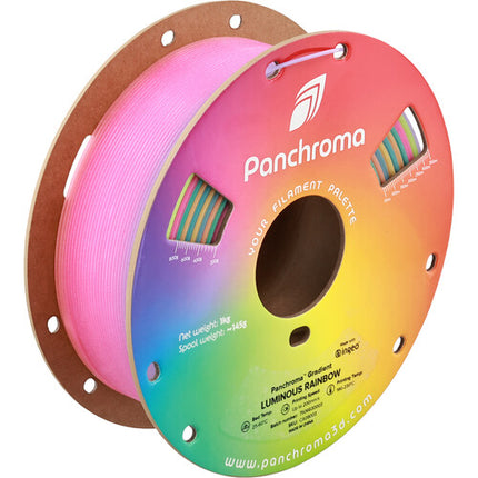 Polymaker Gradient Luminous PLA Filamento 1kg Diámetro 1.75mm Material Luminoso