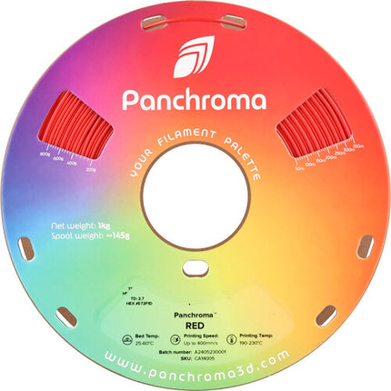 Polymaker Panchroma CoPE Filamento para impresión 3D 1 kg Rojo 1.75 mm