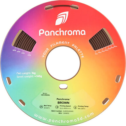 Polymaker Panchroma CoPE Filamento 1kg Marrón Diámetro 1.75mm Temperatura 374-446°F