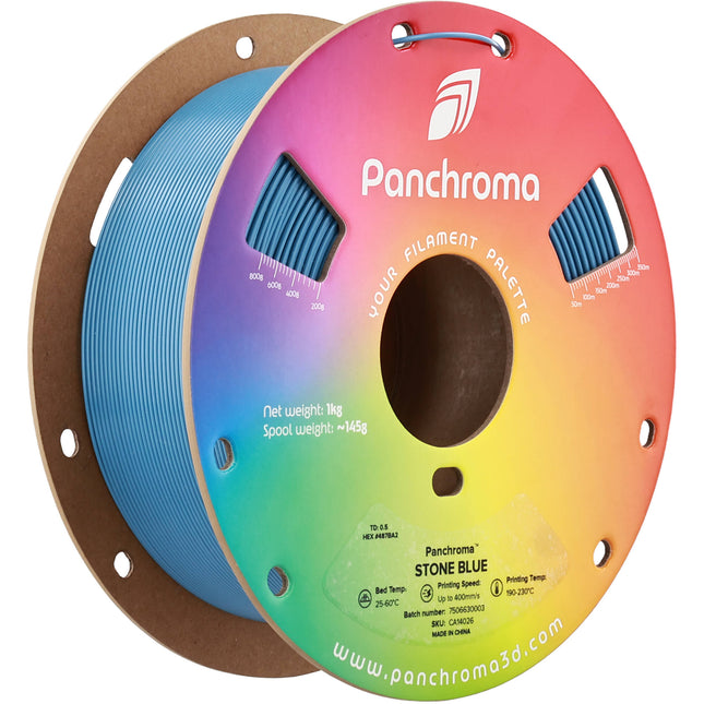 Polymaker Panchroma CoPE Filamento 1kg 1.75mm Azul Piedra alta velocidad
