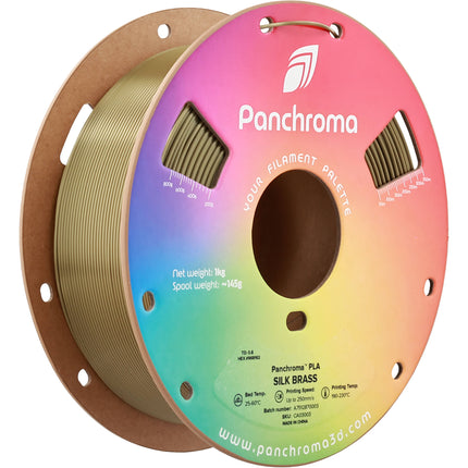 Polymaker Panchroma Silk PLA Filamento 1kg 1.75mm Oro Seda Translucido