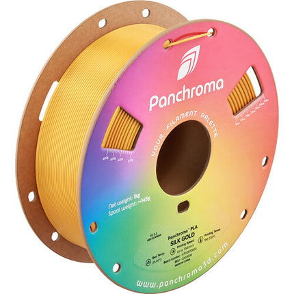 Polymaker Panchroma Silk PLA Filamento 1kg 1.75mm Oro Seda Translucido