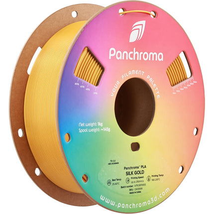 Polymaker Panchroma Silk PLA Filamento 1kg 1.75mm Oro Seda Translucido