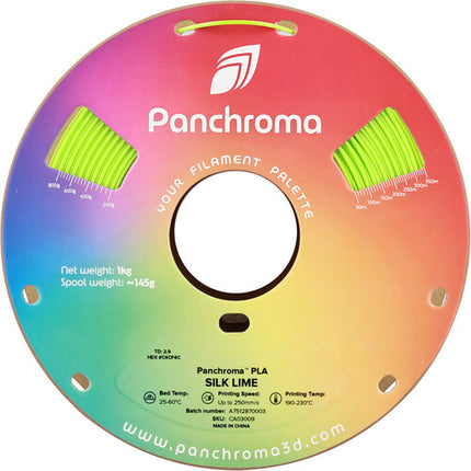Polymaker Panchroma Silk PLA Filamento 1kg 1.75mm Temperatura Alta