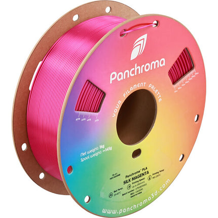 Polymaker Panchroma Silk PLA Filamento 1kg Diámetro 1.75mm Magenta Seda