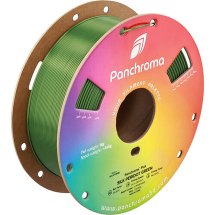 Polymaker Panchroma Silk Filamento PLA 1kg 1.75mm Verde Peridot Seda