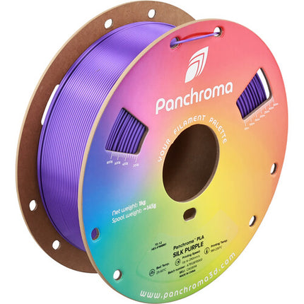 Polymaker Panchroma Silk PLA Filamento para Impresión 1kg 1.75mm Seda Púrpura